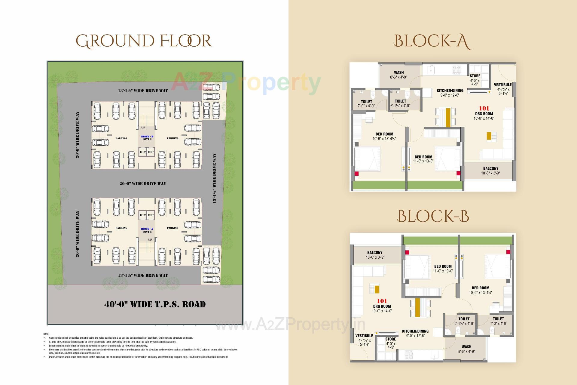 Layout of real estate project Madhuli Empire located at Vatva, Ahmedabad, Gujarat