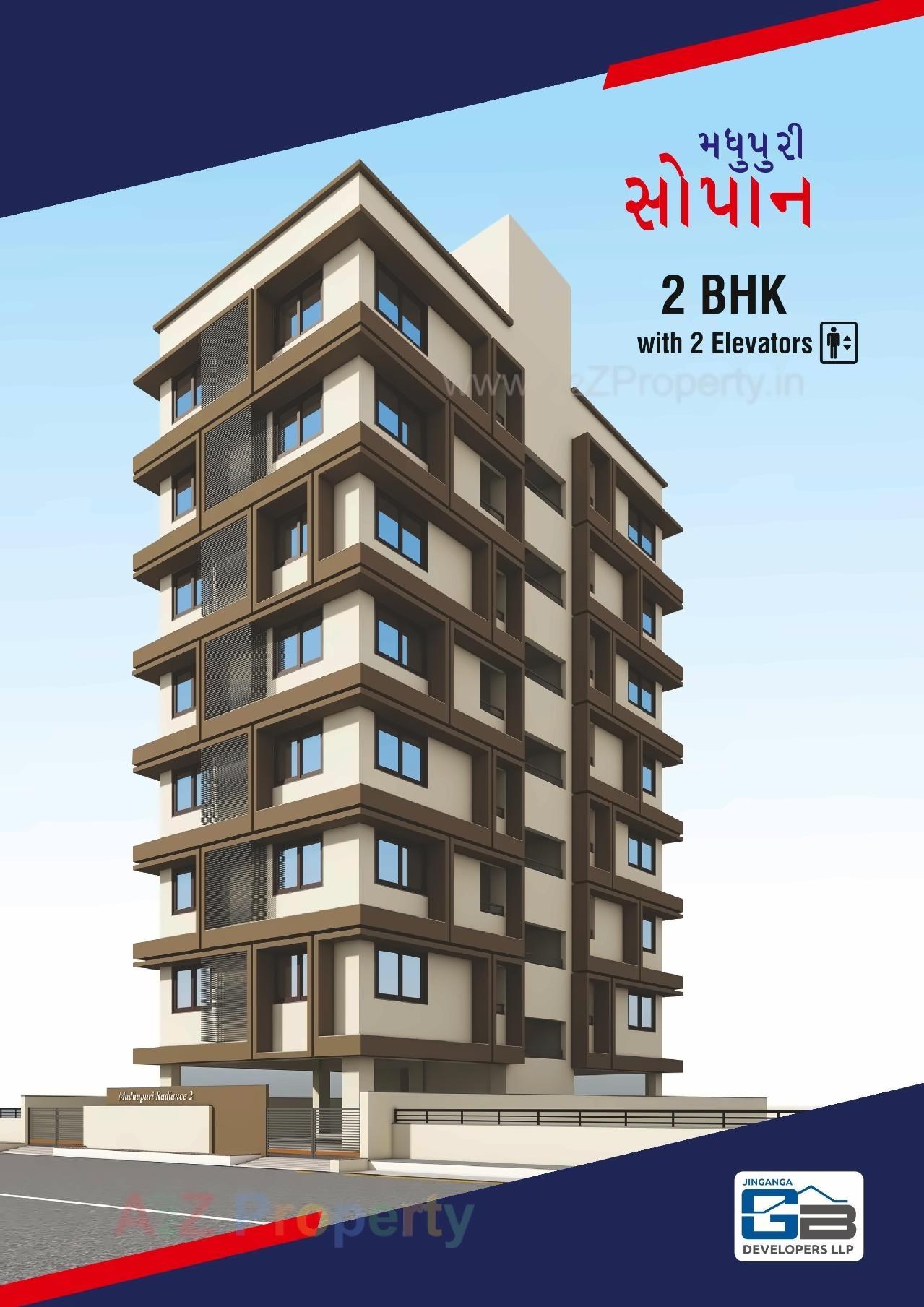 3D Elevation of real estate project Madhupuri Sopan located at Ahmedabad, Ahmedabad, Gujarat