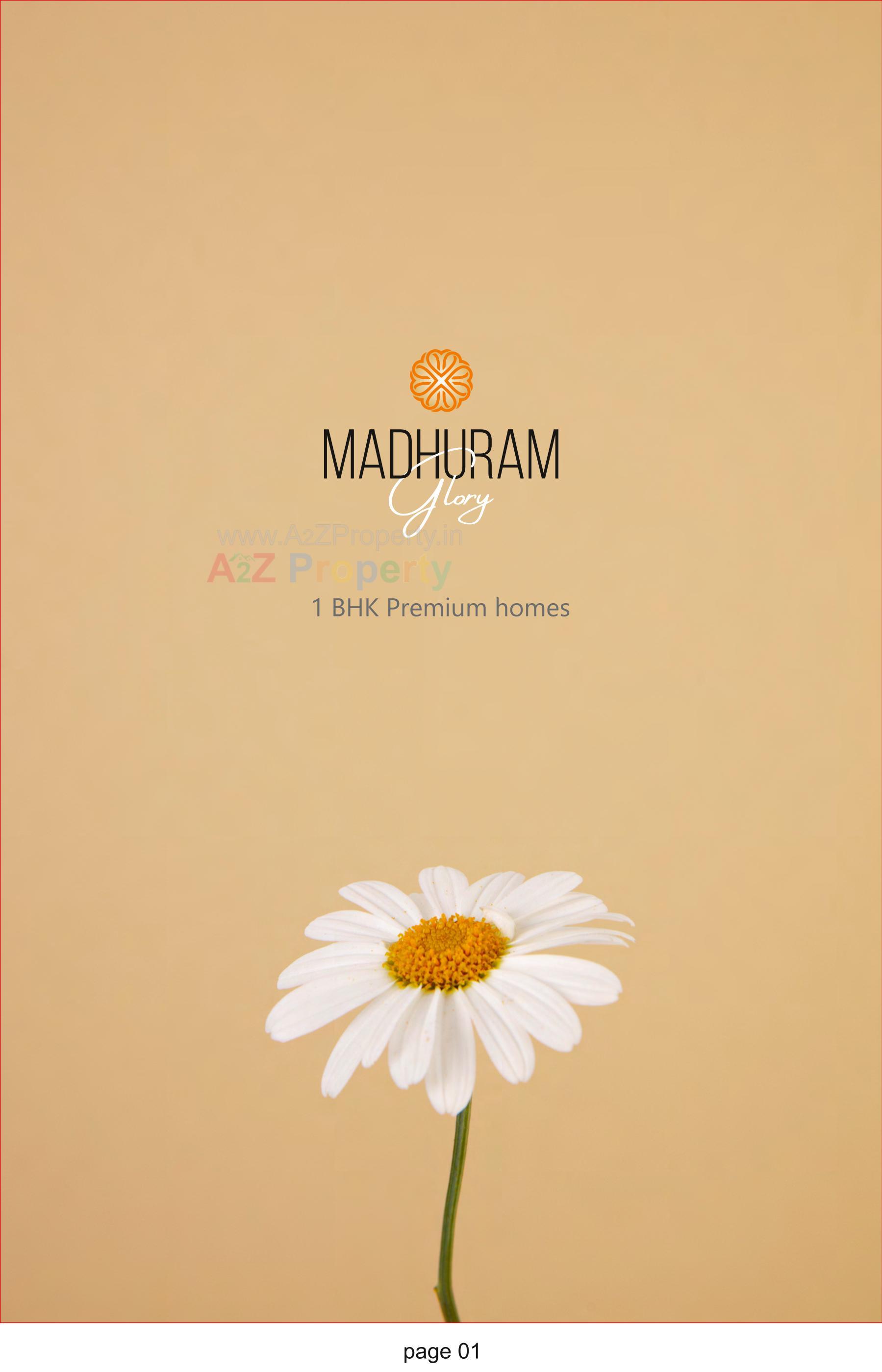  of real estate project Madhuram Glory located at Chandkheda, Ahmedabad, Gujarat