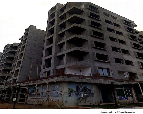 171145_const of real estate project Madhuram Posh located at Chandkheda, Ahmedabad, Gujarat
