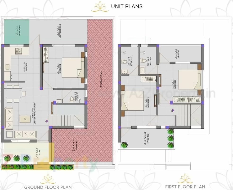 Layout of real estate project Madhuram Residency located at Viramgam, Ahmedabad, Gujarat