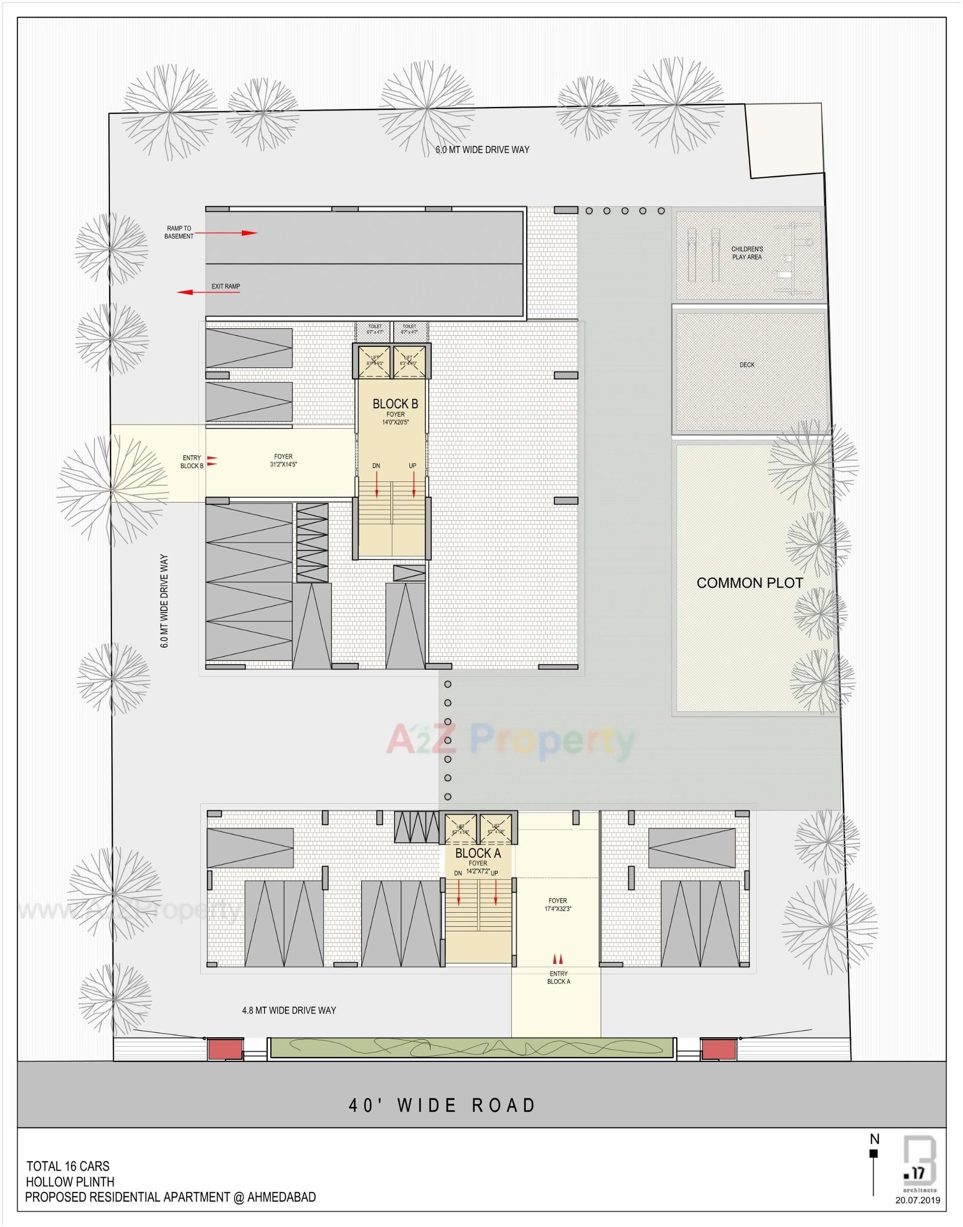 Layout of real estate project Madhuvan located at Ahmedabad, Ahmedabad, Gujarat