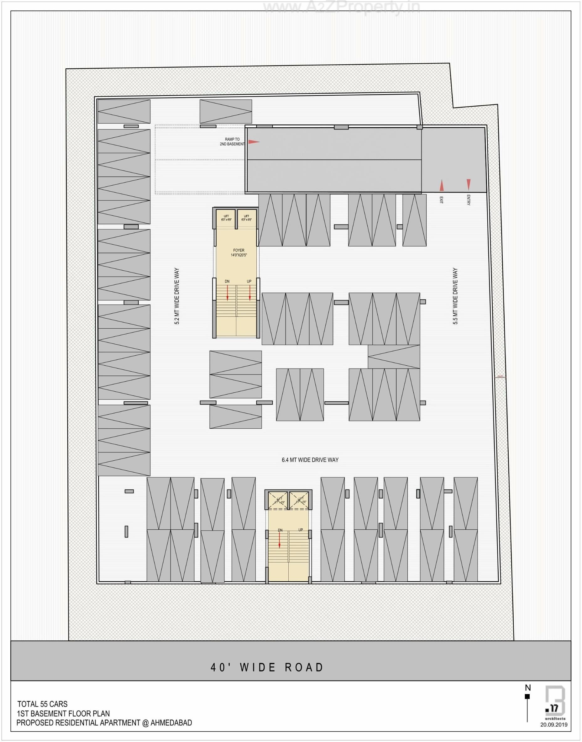 Layout of real estate project Madhuvan located at Ahmedabad, Ahmedabad, Gujarat