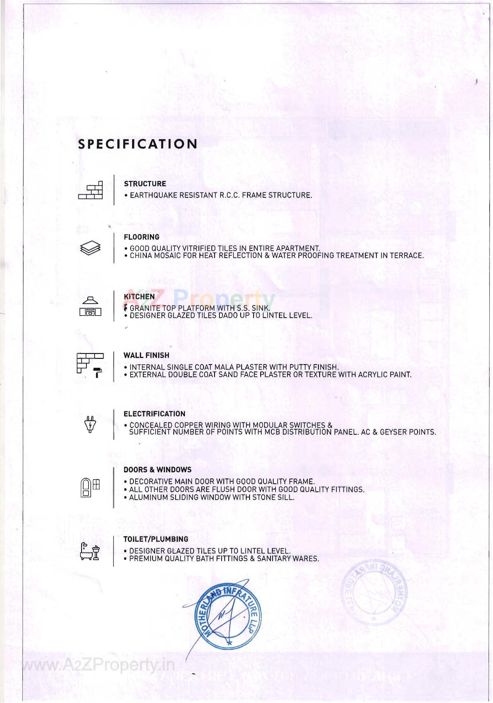  of real estate project Magnate Impression located at Hebatpur, Ahmedabad, Gujarat