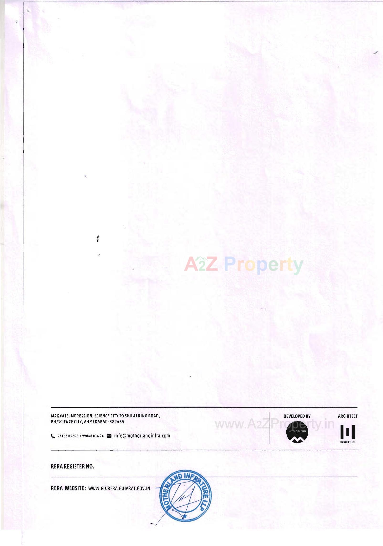  of real estate project Magnate Impression located at Hebatpur, Ahmedabad, Gujarat