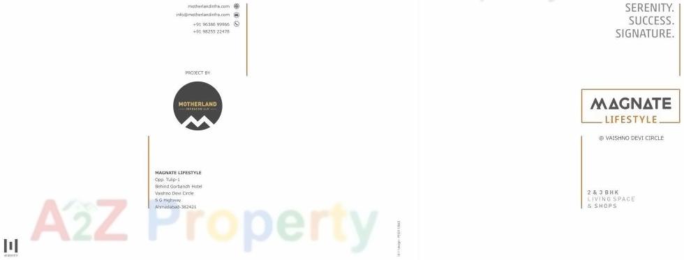  of real estate project Magnate Lifestyle located at Khodiyar, Ahmedabad, Gujarat