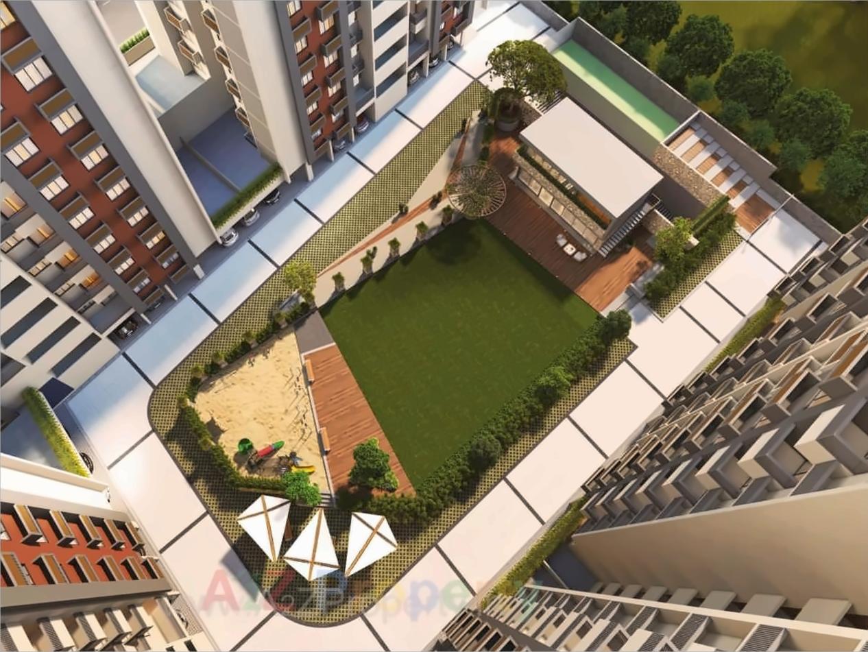 3D Elevation of real estate project Magnate Lifestyle located at Khodiyar, Ahmedabad, Gujarat