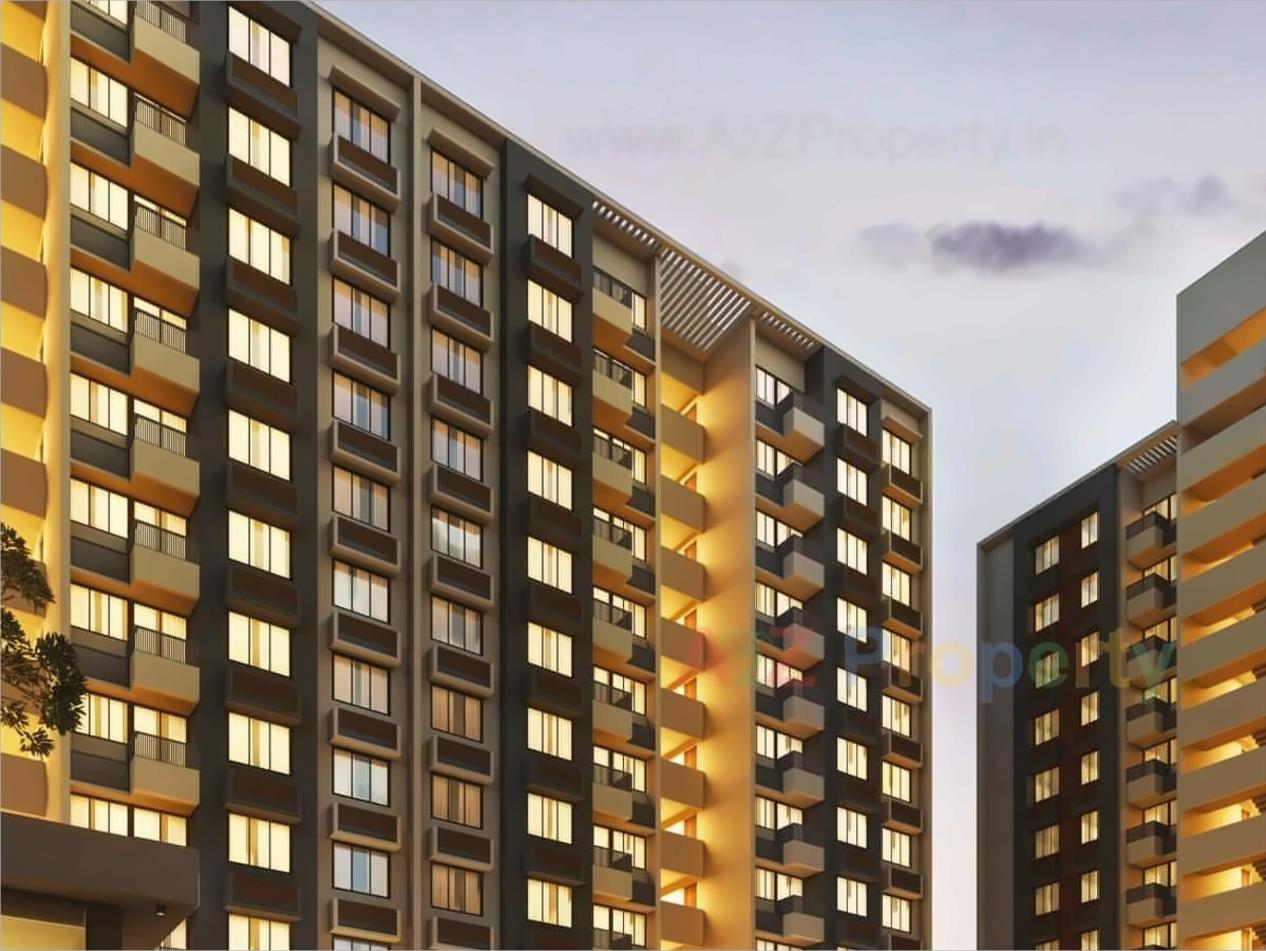 3D Elevation of real estate project Magnate Lifestyle located at Khodiyar, Ahmedabad, Gujarat