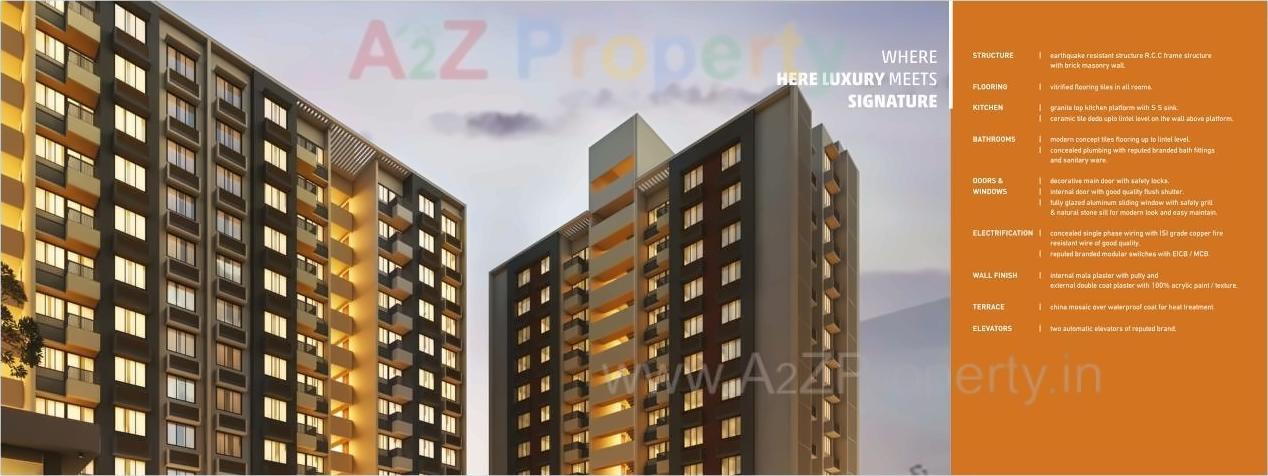 3D Elevation of real estate project Magnate Lifestyle located at Khodiyar, Ahmedabad, Gujarat