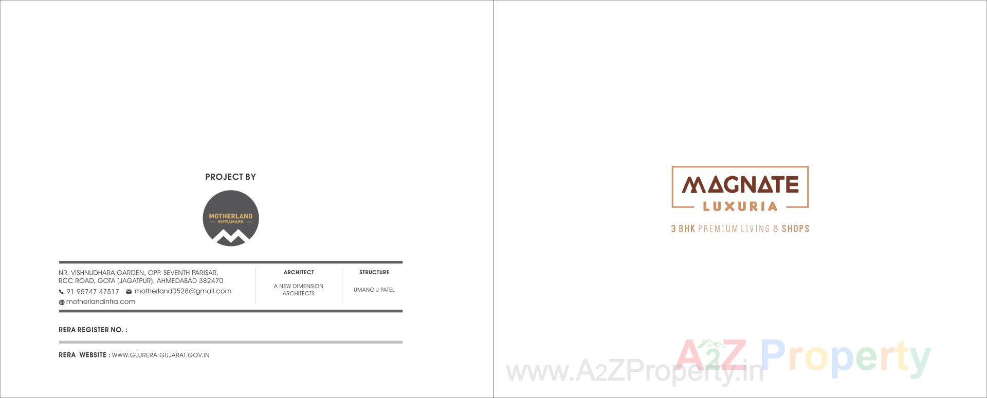  of real estate project Magnate Luxuria located at Gota, Ahmedabad, Gujarat