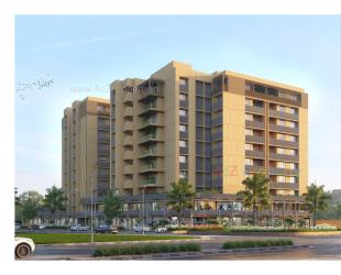 Elevation of real estate project Magnate Luxuria located at Gota, Ahmedabad, Gujarat