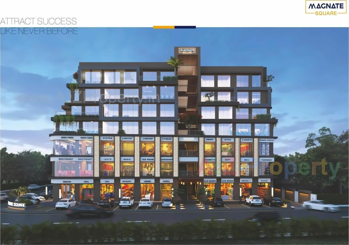 3D Elevation of real estate project Magnate Square located at Ahmedabad, Ahmedabad, Gujarat