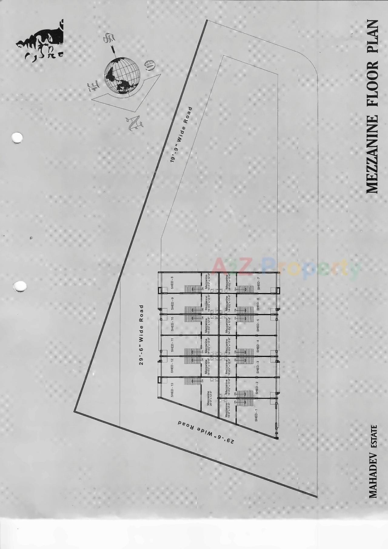  of real estate project Mahadev Estate located at Aslali, Ahmedabad, Gujarat