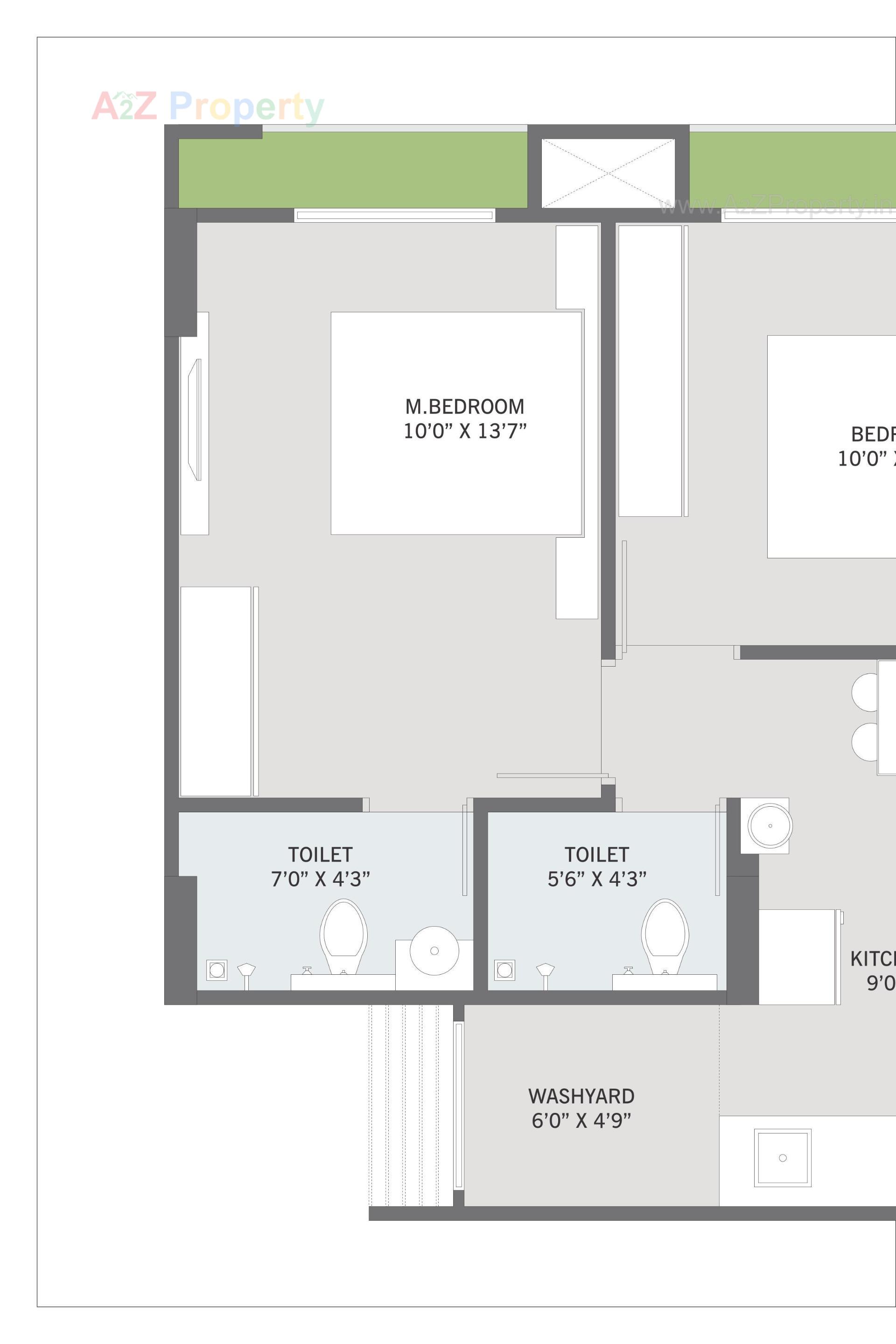 Layout of real estate project Mahadev Imperial located at Vastral, Ahmedabad, Gujarat