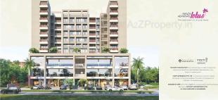 Elevation of real estate project Mahadev Vandemataram Lotus located at Rajpur-hirpur, Ahmedabad, Gujarat