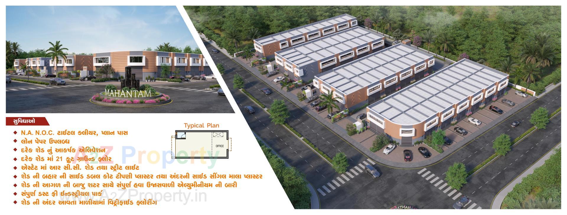  of real estate project Mahantam Industrial Park located at Kathwada, Ahmedabad, Gujarat