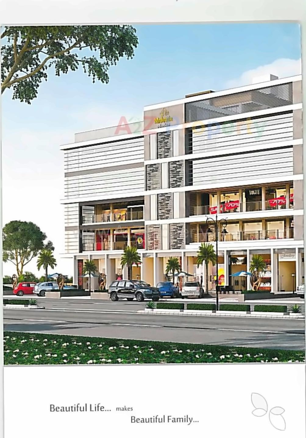 3D Elevation of real estate project Mahavir Status located at Nikol, Ahmedabad, Gujarat