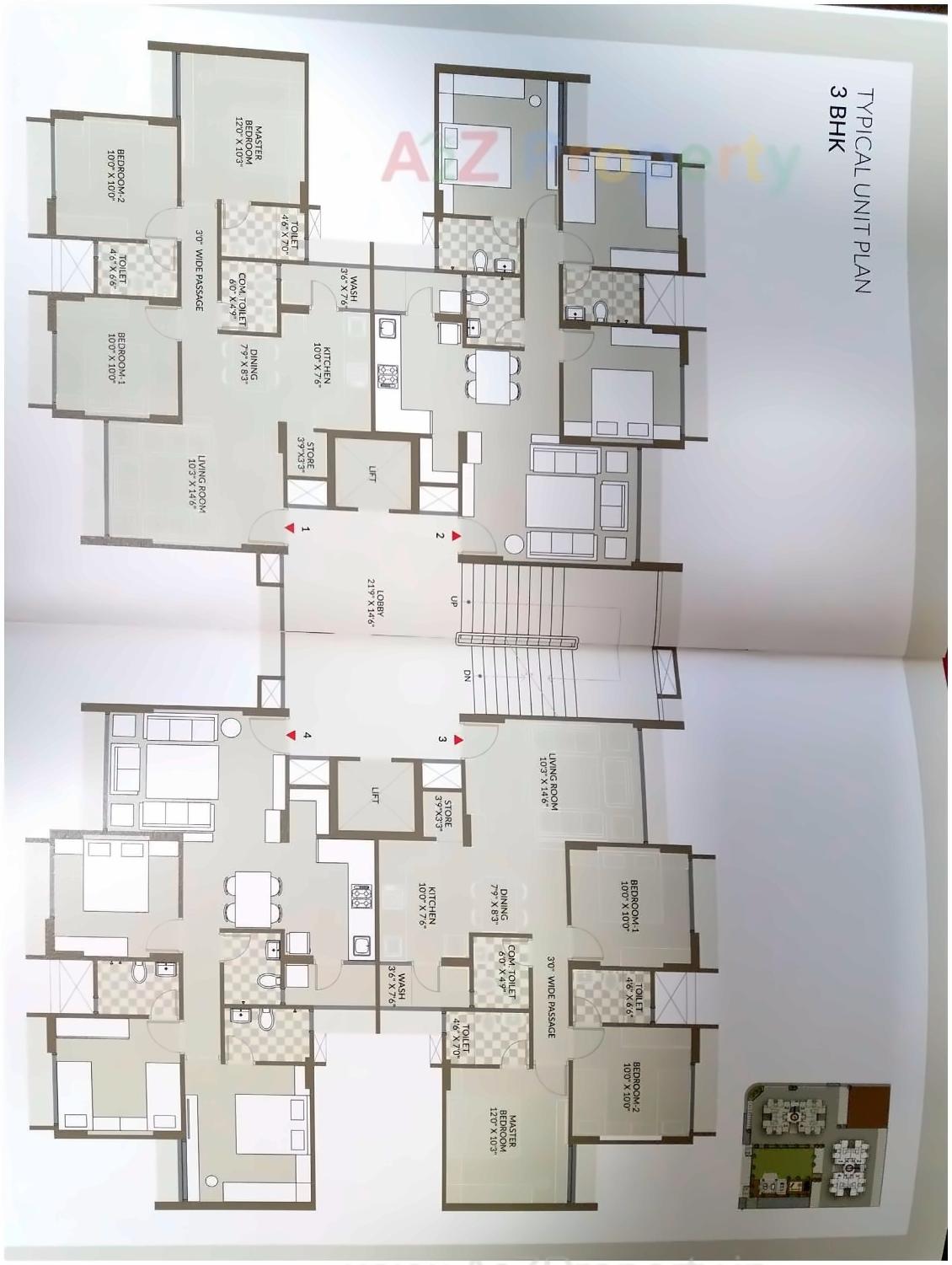 Layout of real estate project Maher Homes located at City, Ahmedabad, Gujarat