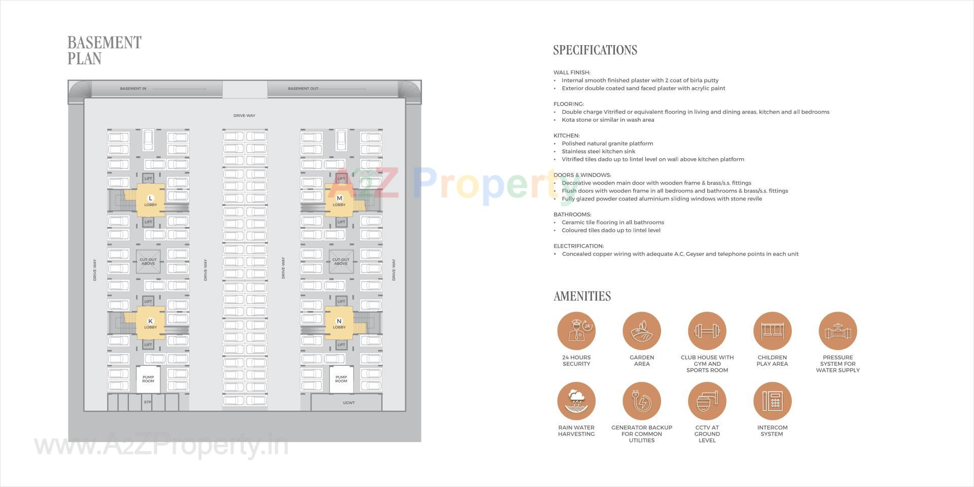 Layout of real estate project Maher Homes located at Ahmedabad, Ahmedabad, Gujarat