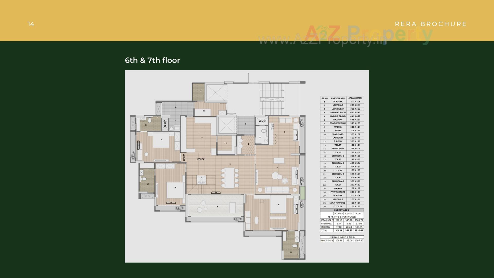 Layout of real estate project Mahi Vista located at Vejalpur, Ahmedabad, Gujarat