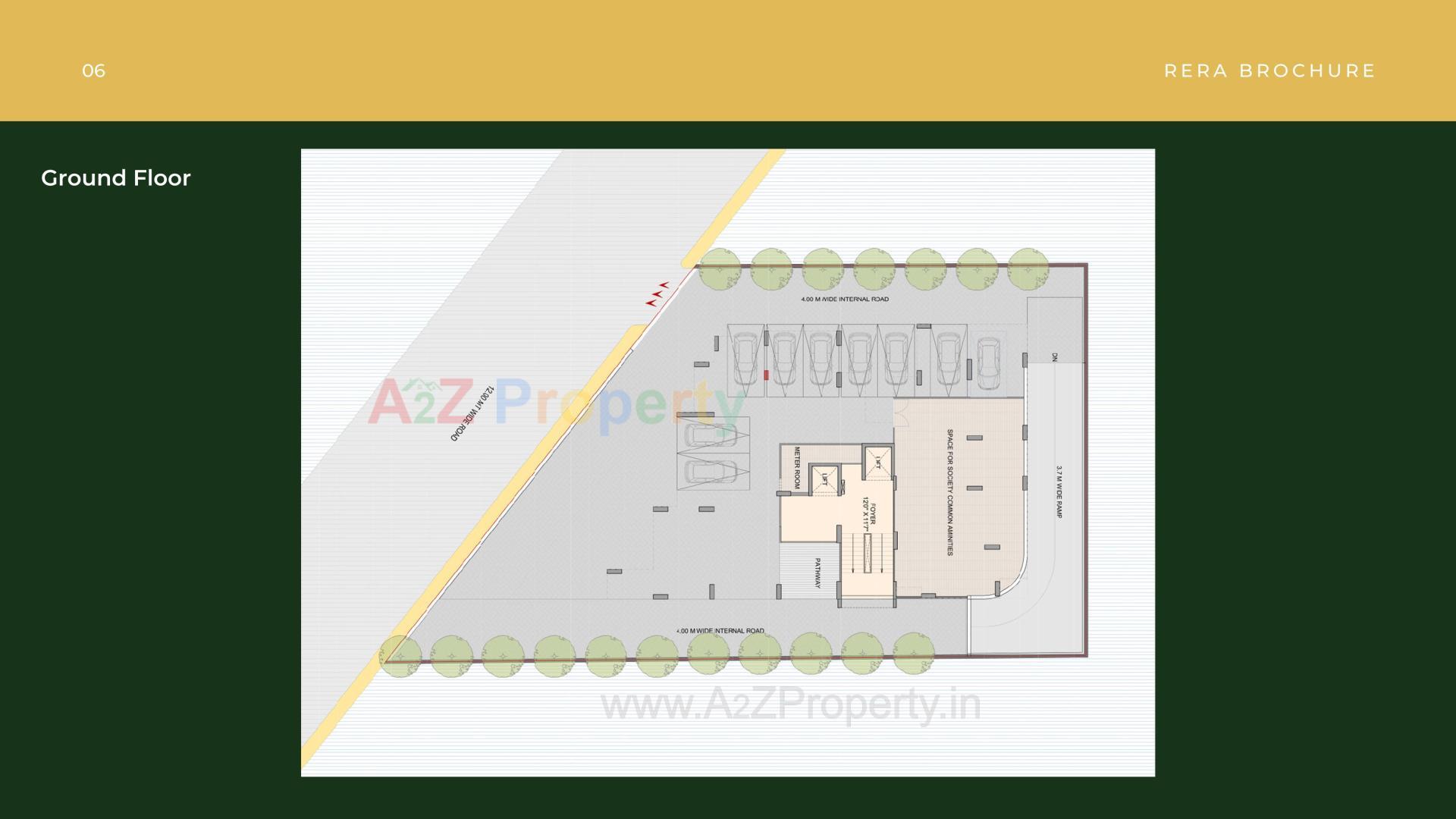Layout of real estate project Mahi Vista located at Vejalpur, Ahmedabad, Gujarat