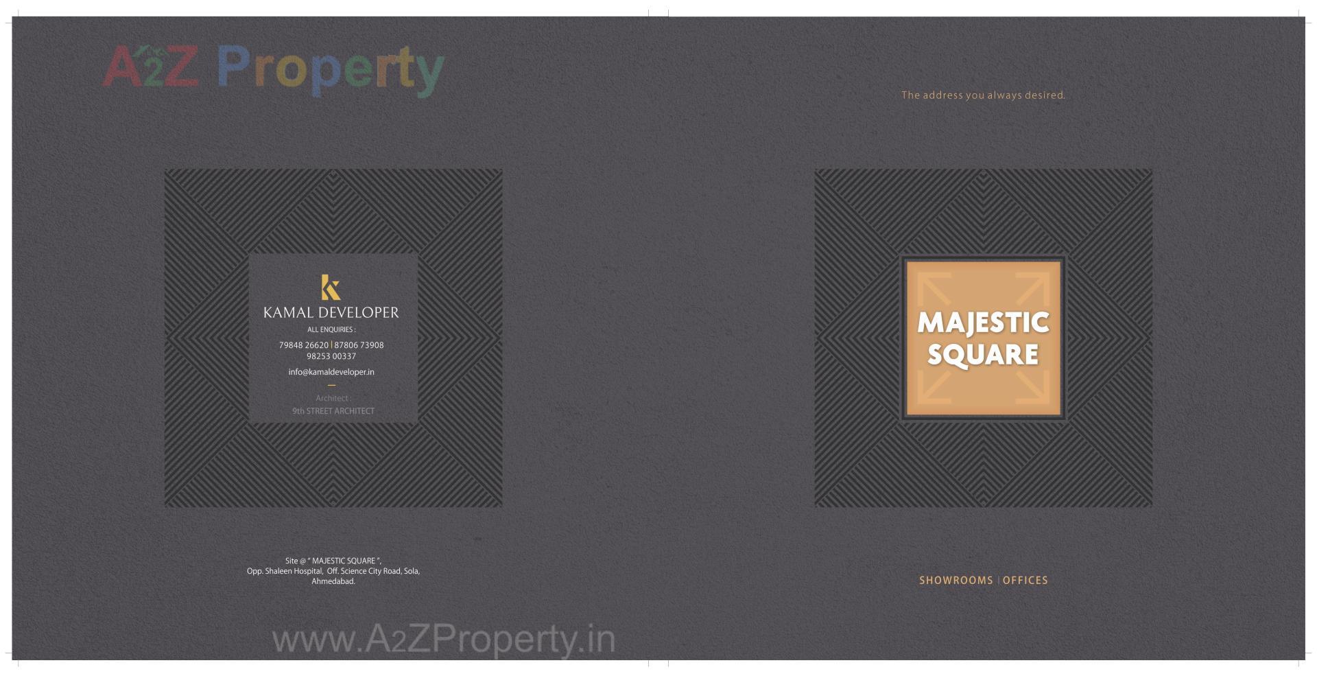  of real estate project Majestic Square located at Sola, Ahmedabad, Gujarat