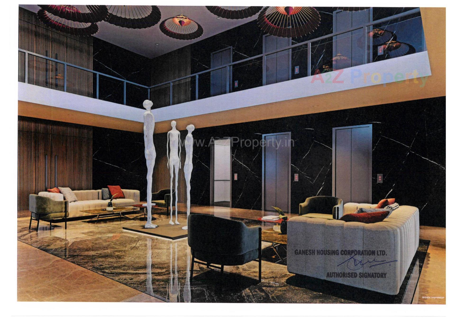 3D Elevation of real estate project Malabar Retreat located at Chharodi, Ahmedabad, Gujarat