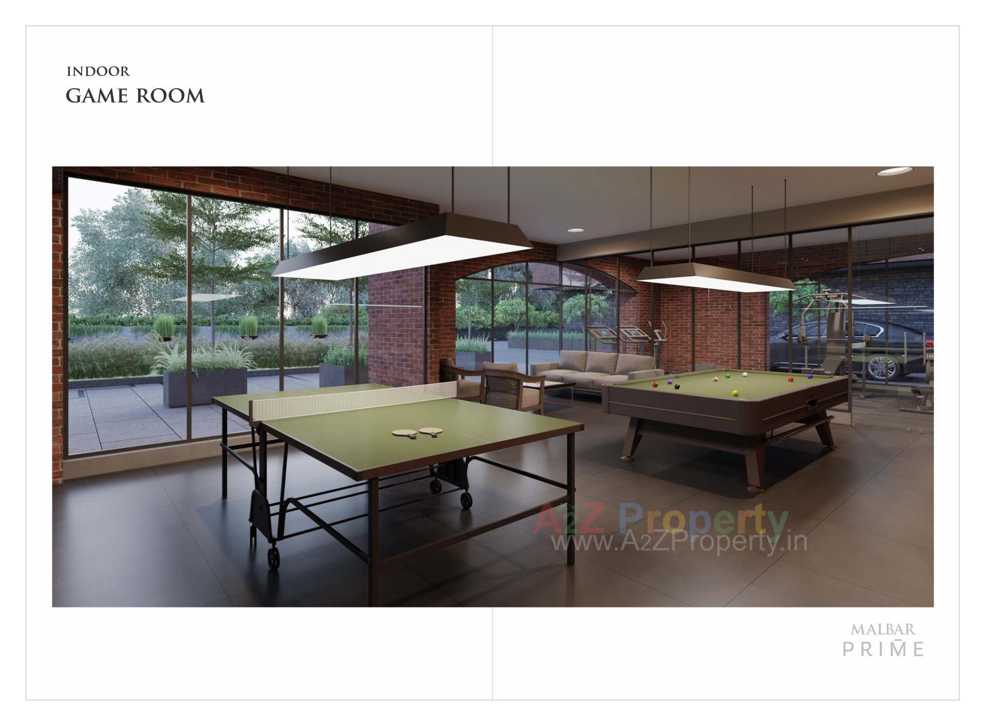 3D Elevation of real estate project Malbar Prime located at Nikol, Ahmedabad, Gujarat