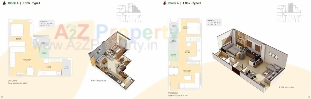 Layout of real estate project Malhar Greens located at Ghatlodiya, Ahmedabad, Gujarat