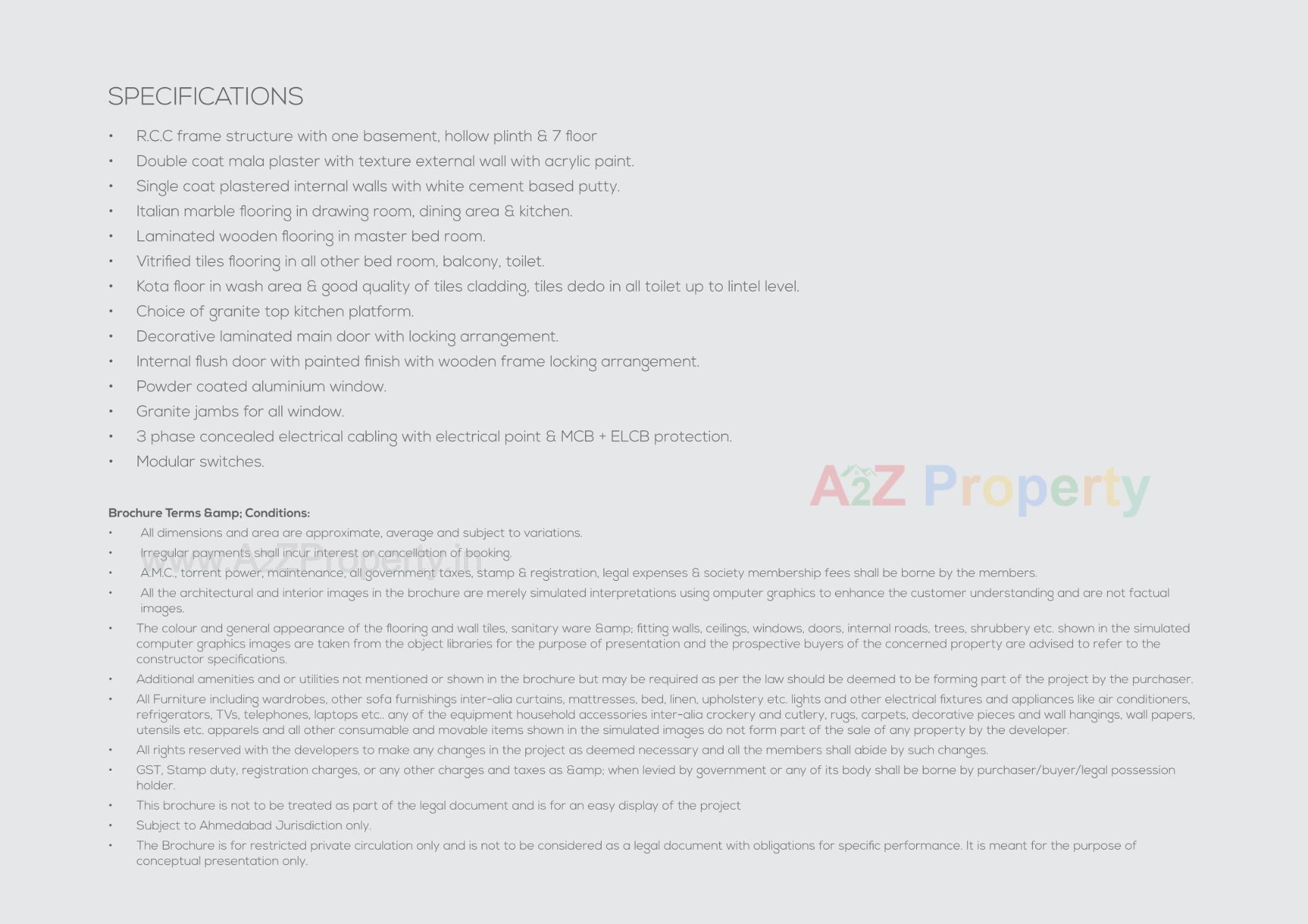  of real estate project Manali Apartments located at Vastrapur, Ahmedabad, Gujarat