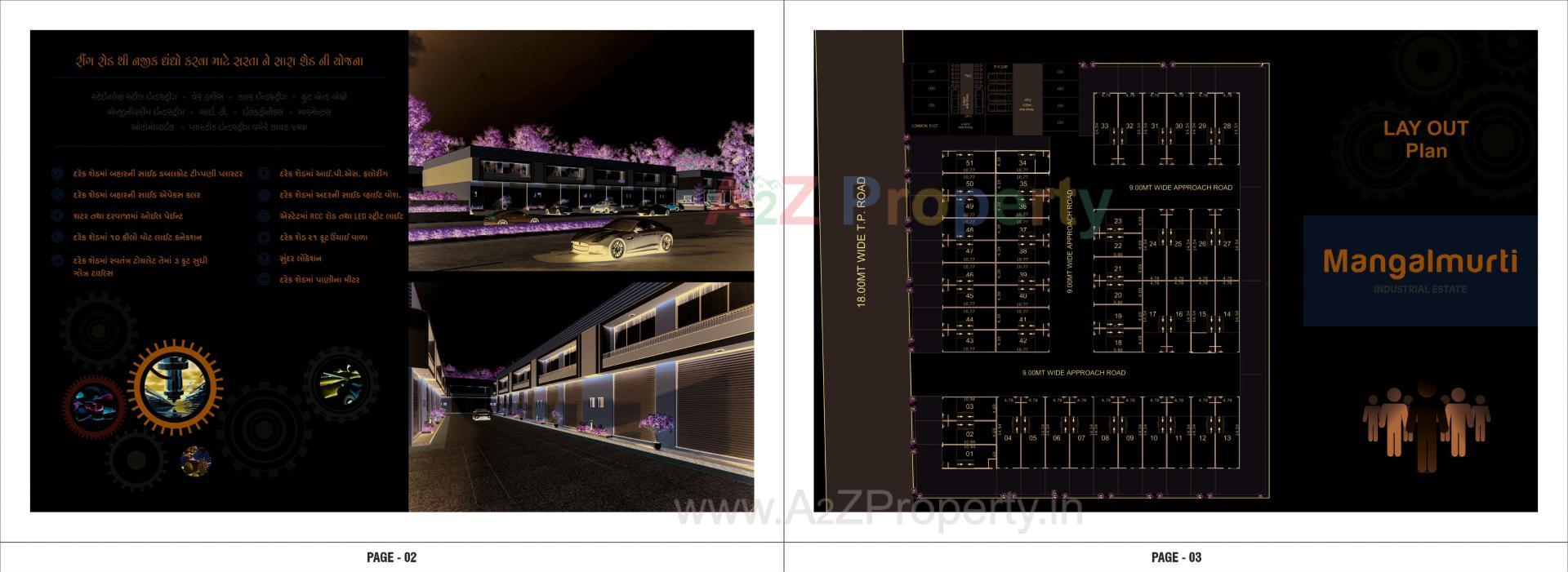  of real estate project Mangalmurti Industrial Estate located at Bhuvaldi, Ahmedabad, Gujarat