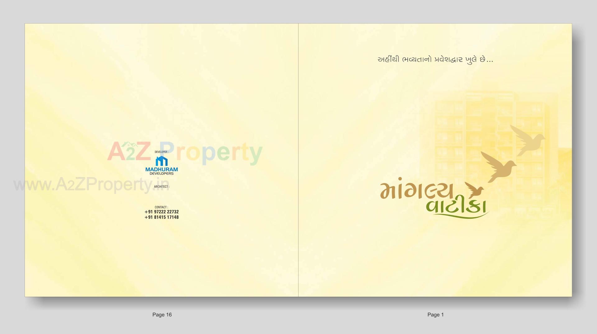  of real estate project Mangalya Vatika located at Singarva, Ahmedabad, Gujarat