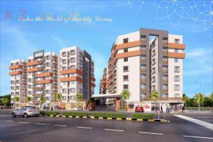 Elevation of real estate project Mangla Gauri Residency located at Vadaj, Ahmedabad, Gujarat