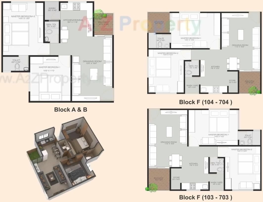 Layout of real estate project Mangla Gauri Residency located at Vadaj, Ahmedabad, Gujarat