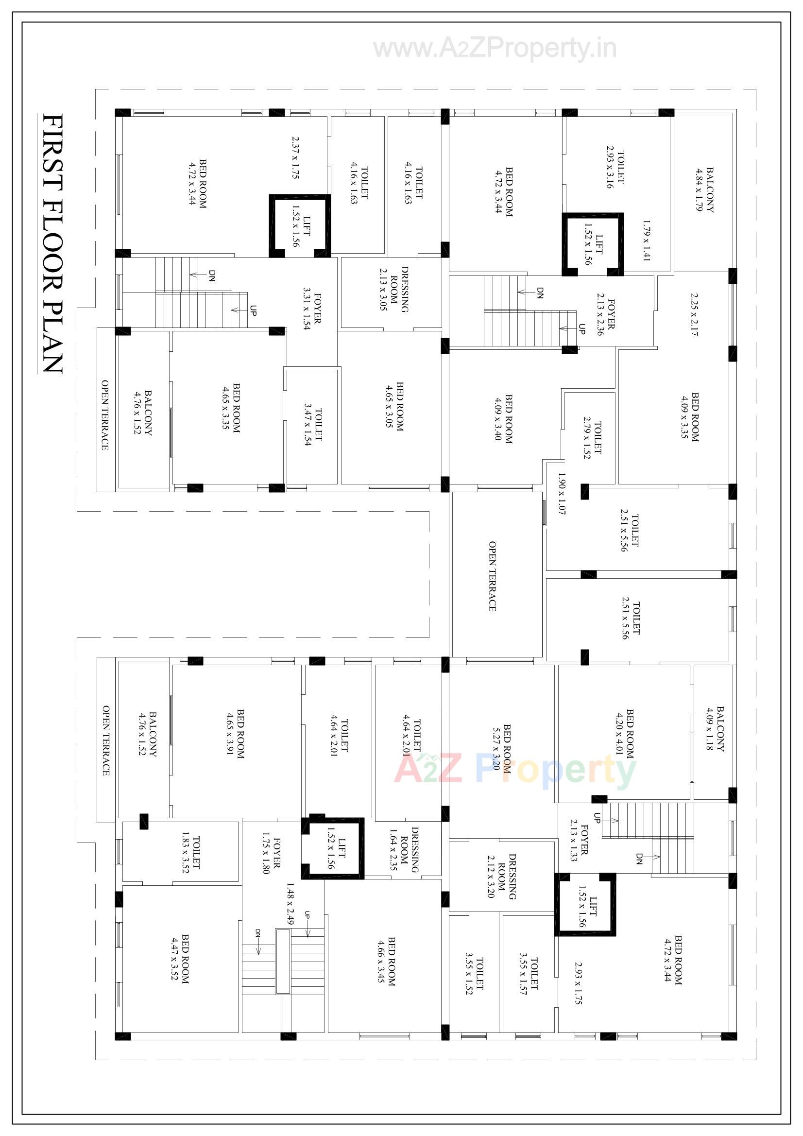 Layout of real estate project Manibhadra Bungalows located at Paldi, Ahmedabad, Gujarat