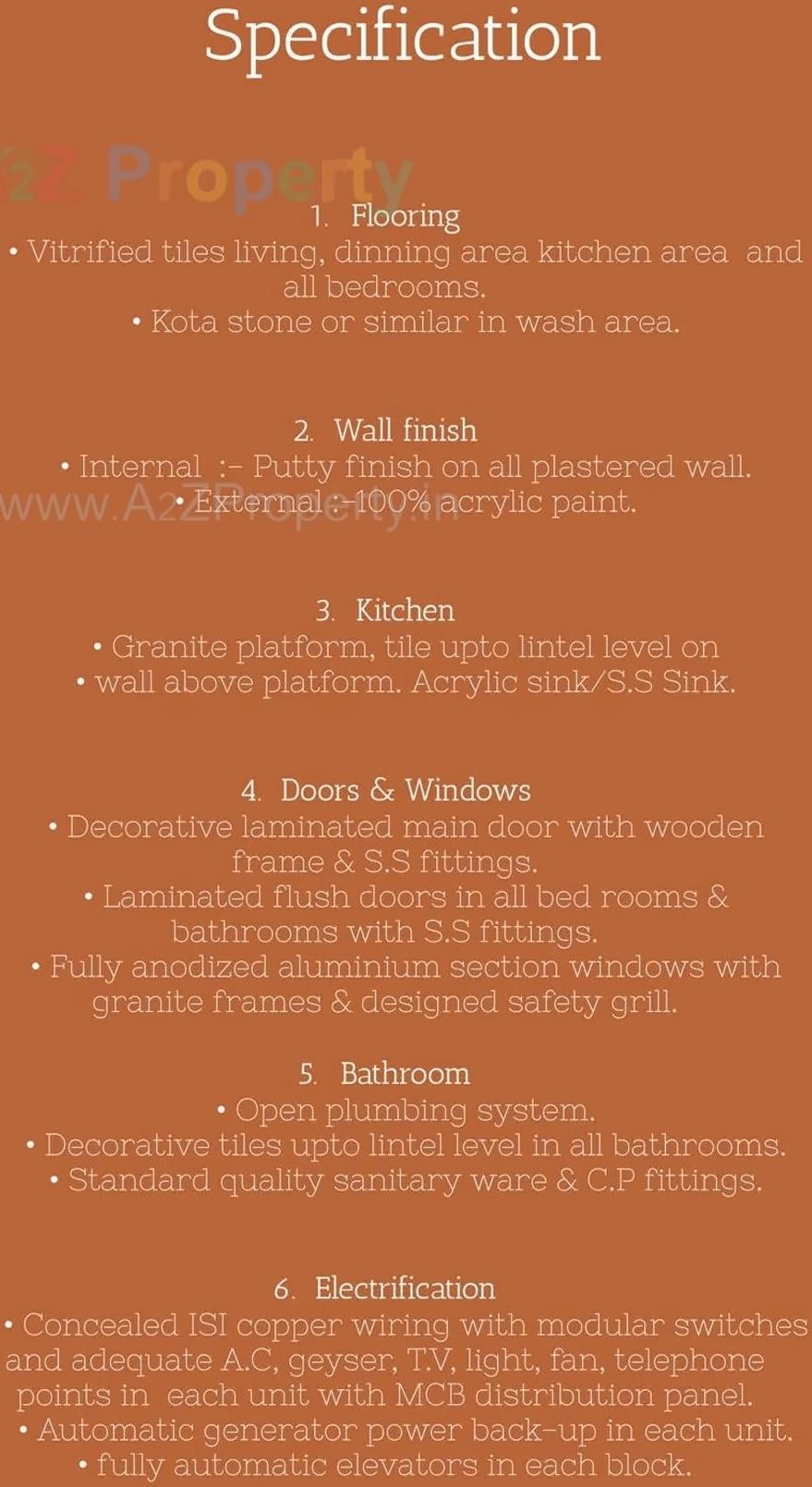 Project Specifications