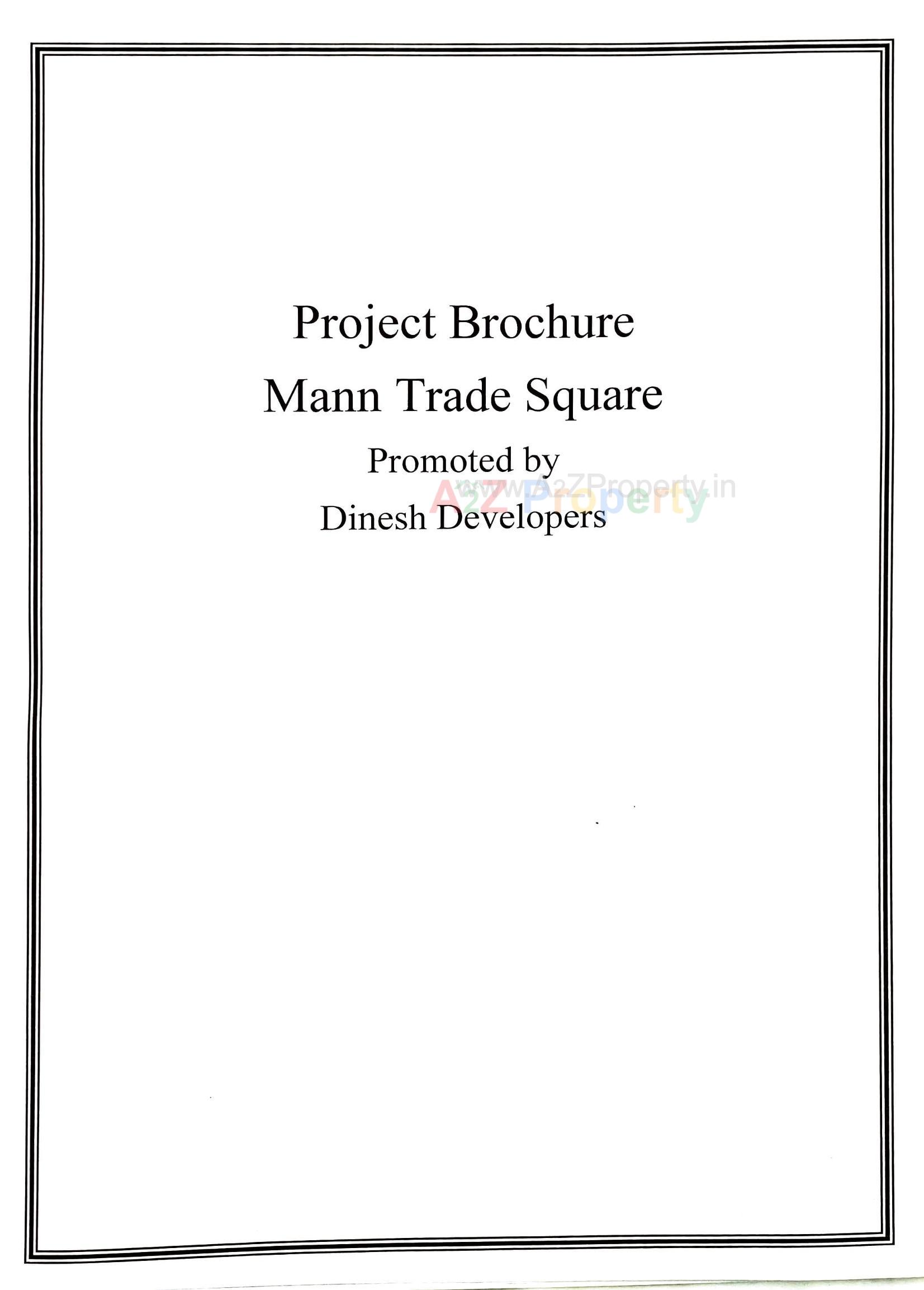  of real estate project Mann Trade Square located at Ahmedabad, Ahmedabad, Gujarat