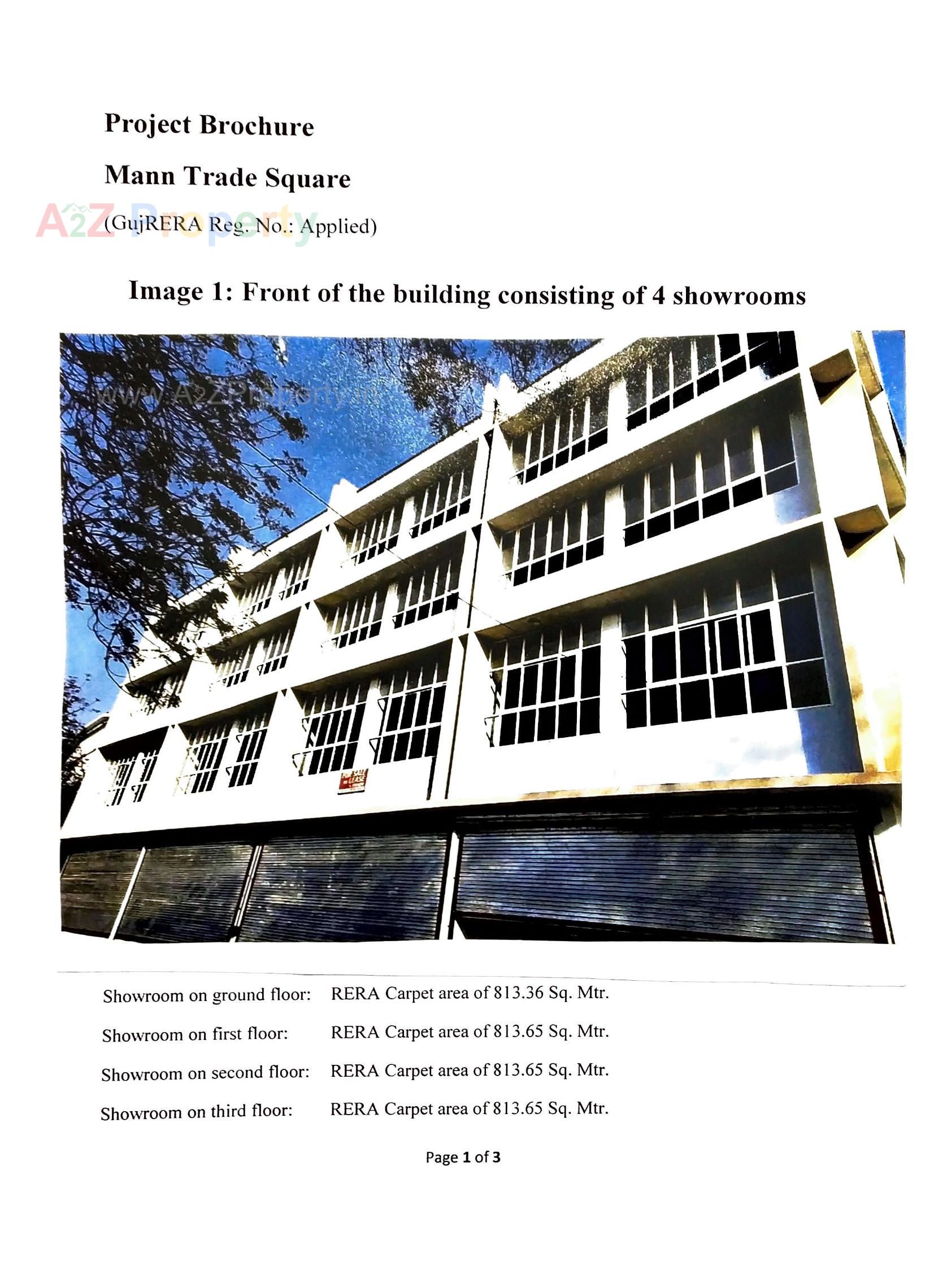  of real estate project Mann Trade Square located at Ahmedabad, Ahmedabad, Gujarat