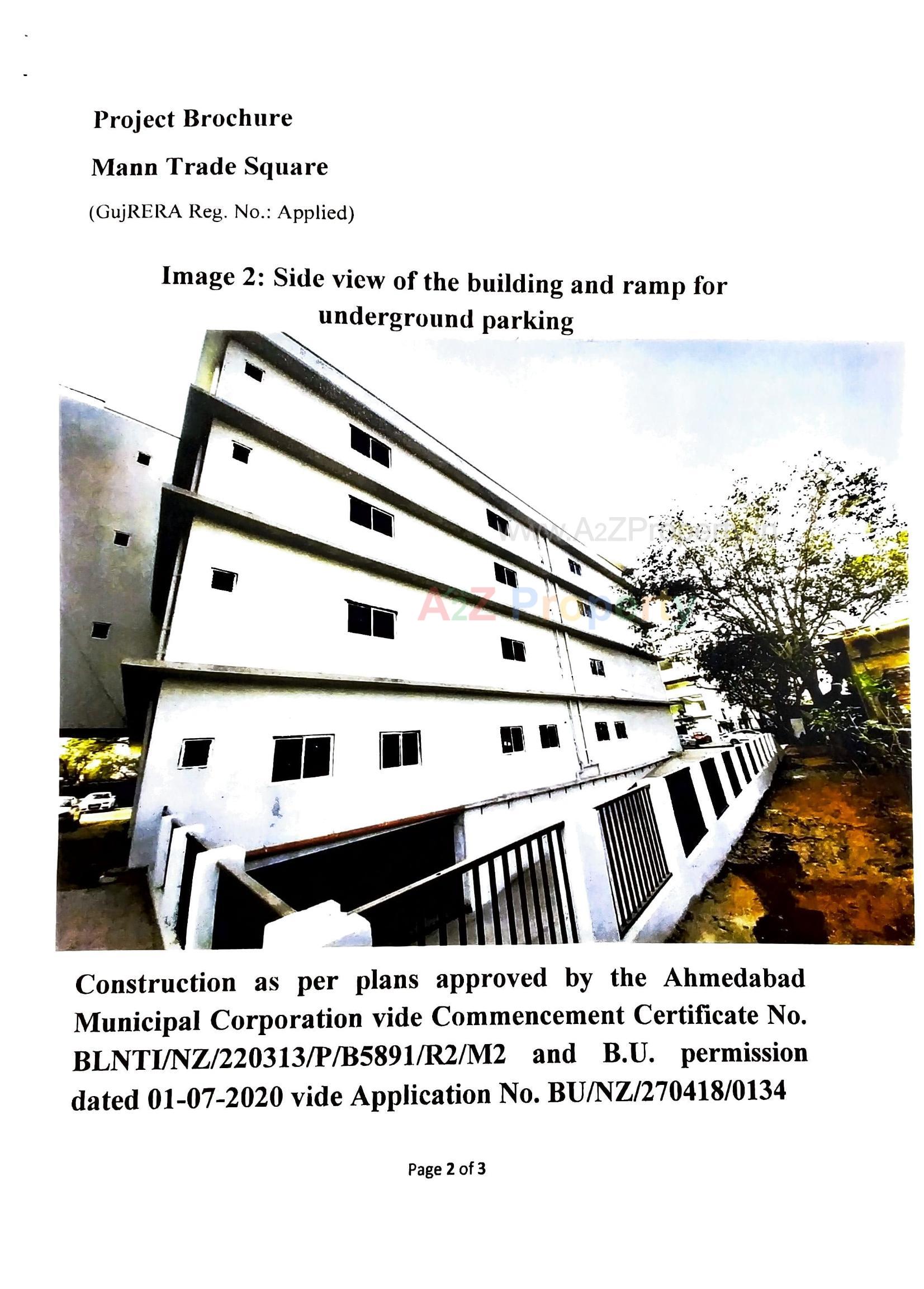  of real estate project Mann Trade Square located at Ahmedabad, Ahmedabad, Gujarat