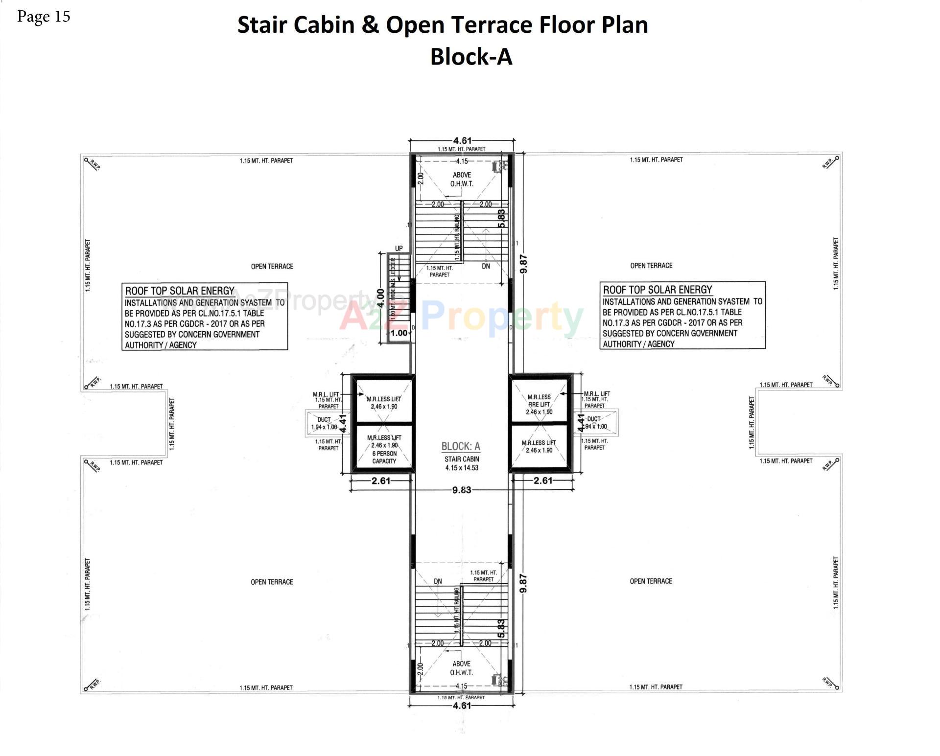 Layout of real estate project Manor Ananda located at Jodhpur, Ahmedabad, Gujarat