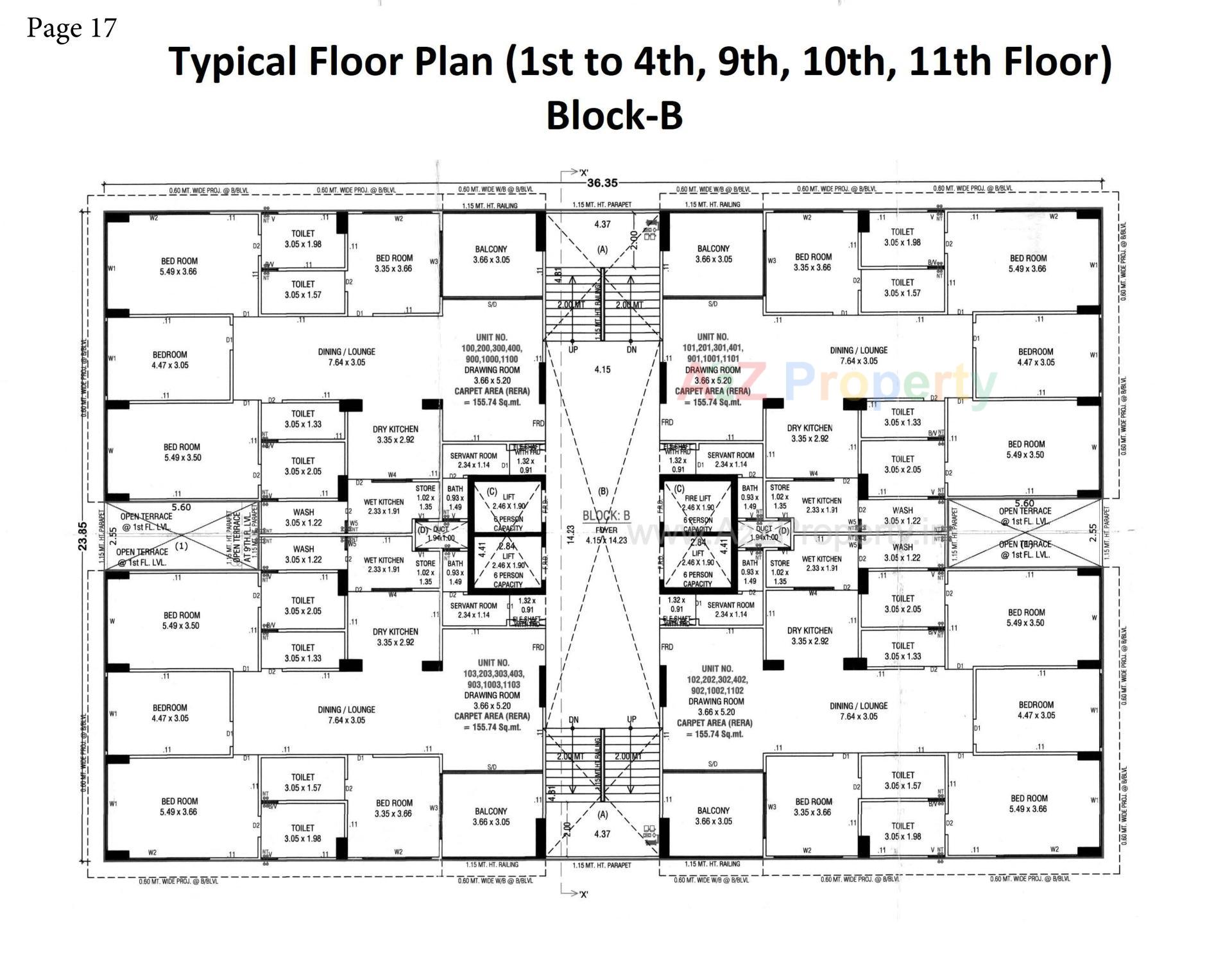 Layout of real estate project Manor Ananda located at Jodhpur, Ahmedabad, Gujarat