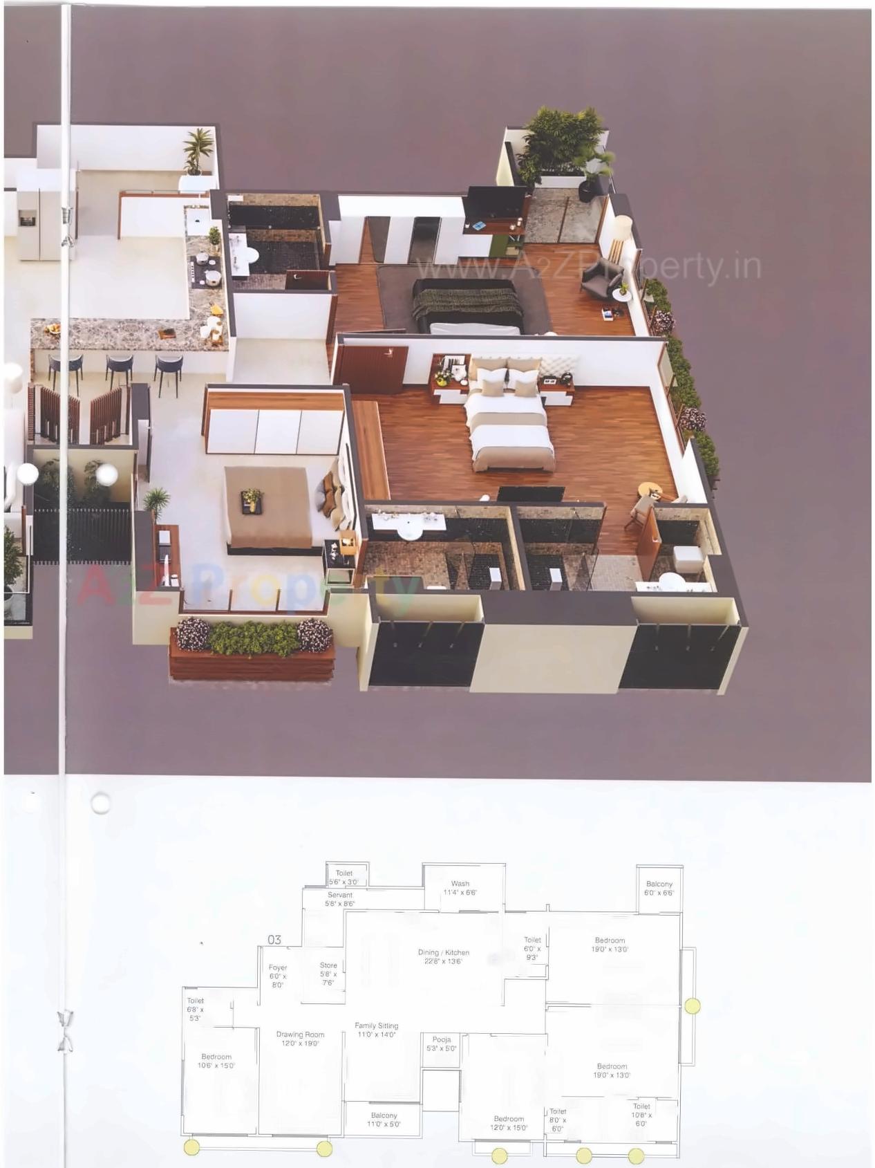 Layout of real estate project Manor Greenz located at Chadavad, Ahmedabad, Gujarat