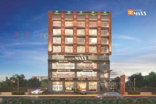 Elevation of real estate project Manor Maxx located at Changispur, Ahmedabad, Gujarat