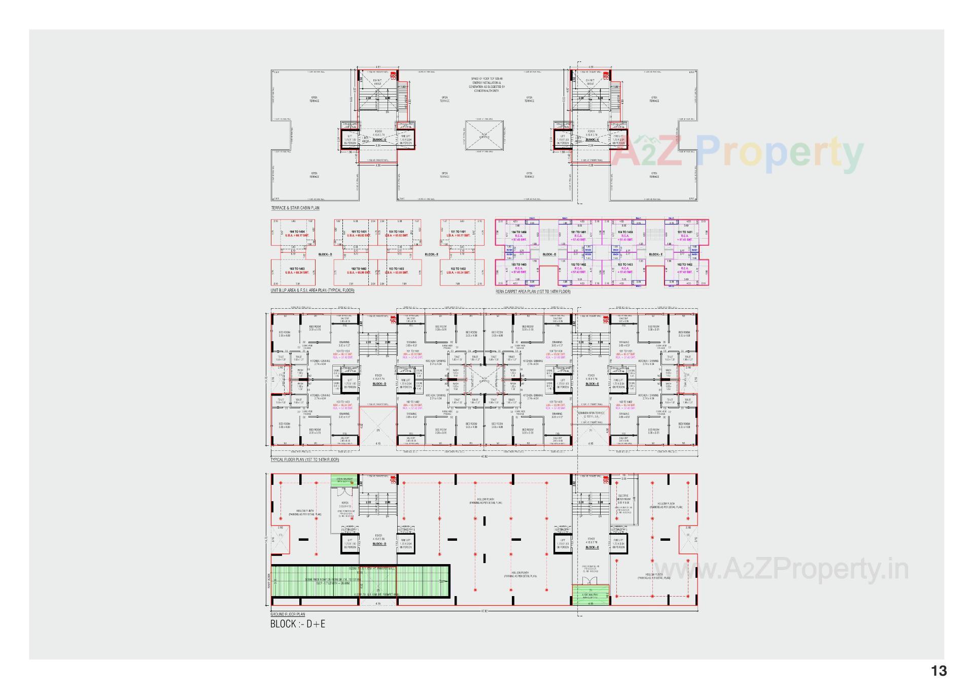 Layout of real estate project Mansi Empire located at Ahmedabad, Ahmedabad, Gujarat