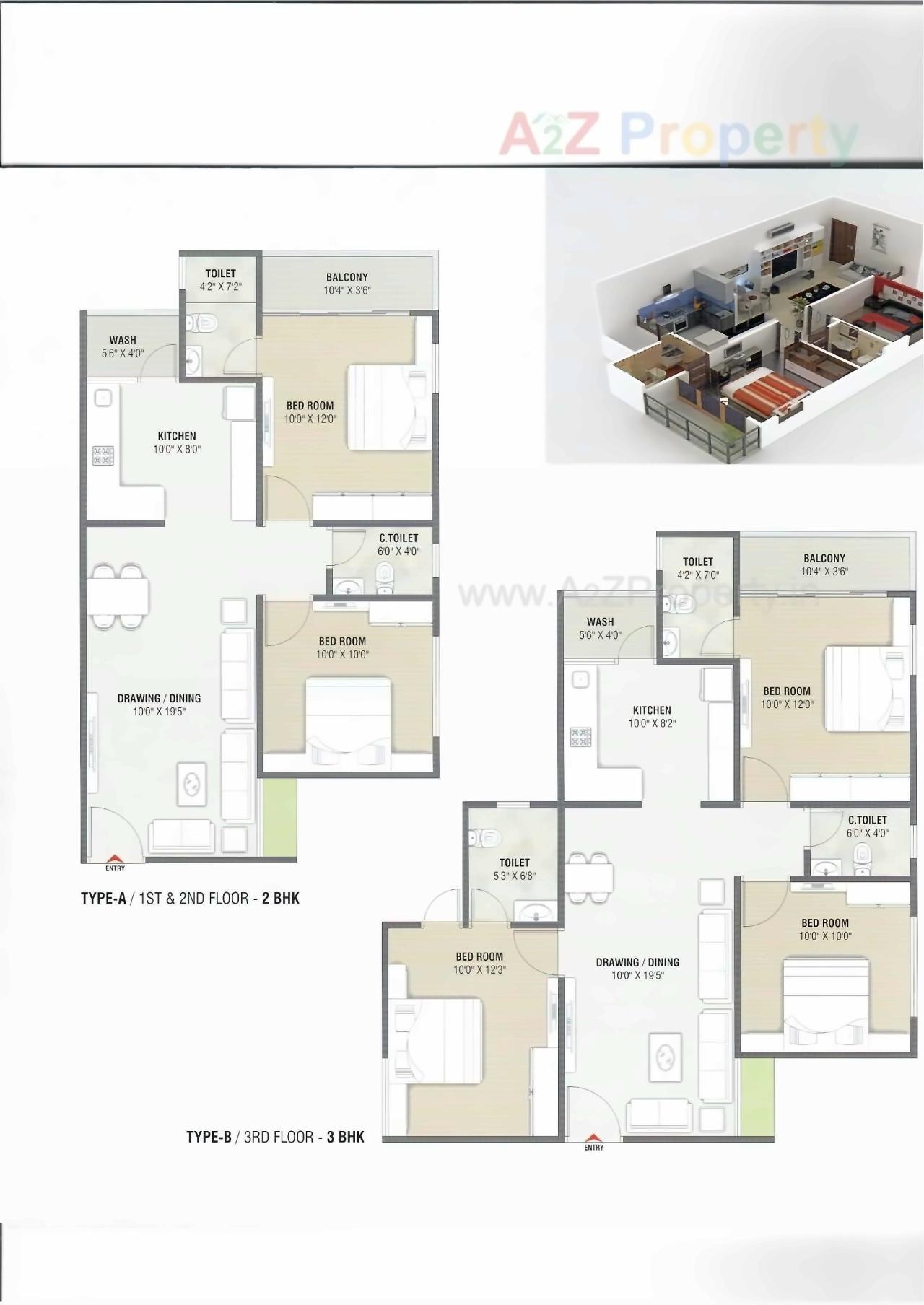 Layout of real estate project Mansi Enclave located at Ghuma, Ahmedabad, Gujarat