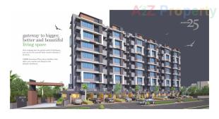 Elevation of real estate project Manthan located at Aslali, Ahmedabad, Gujarat