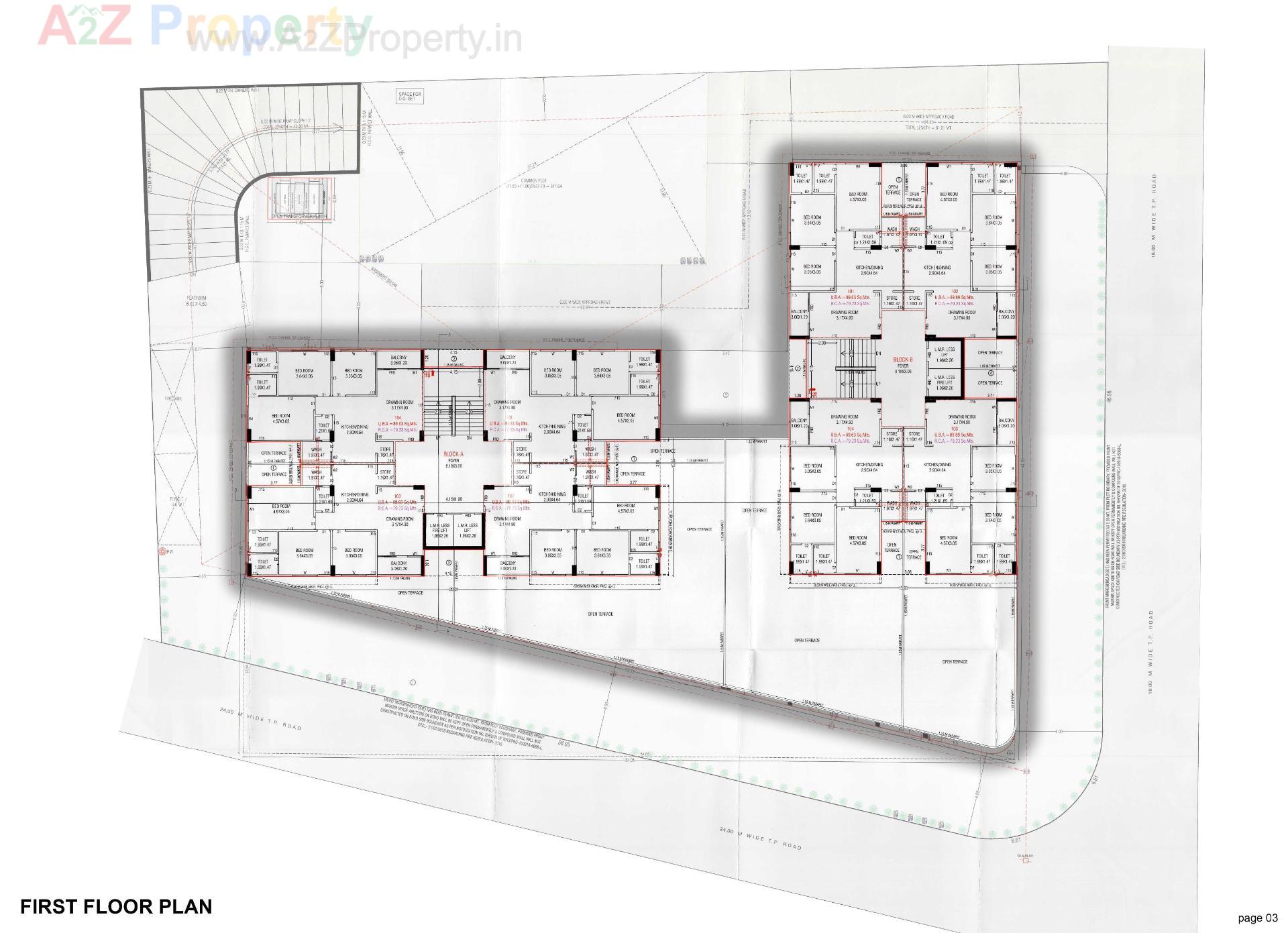 Layout of real estate project Map Celebration located at Sola, Ahmedabad, Gujarat