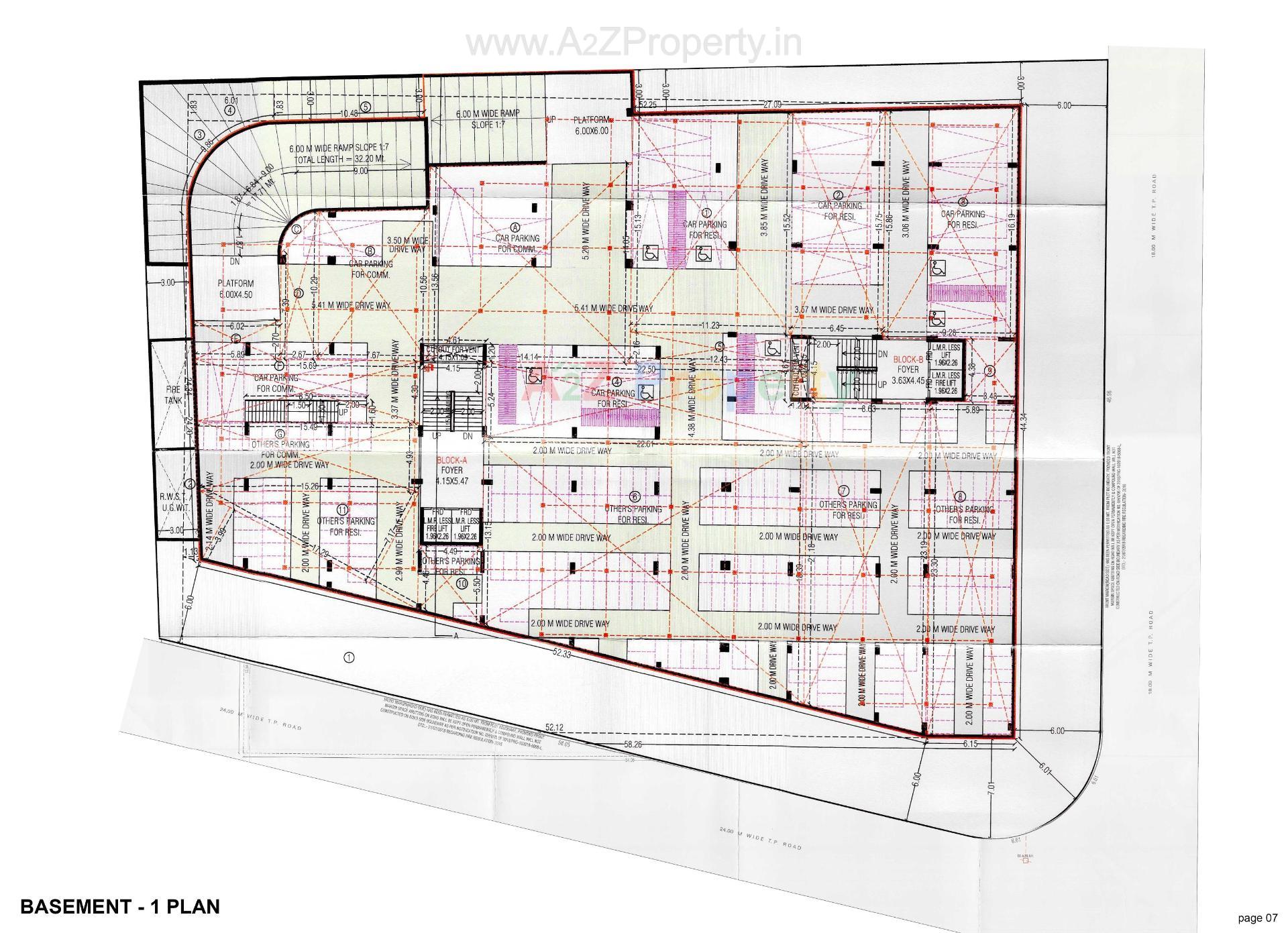 Layout of real estate project Map Celebration located at Sola, Ahmedabad, Gujarat