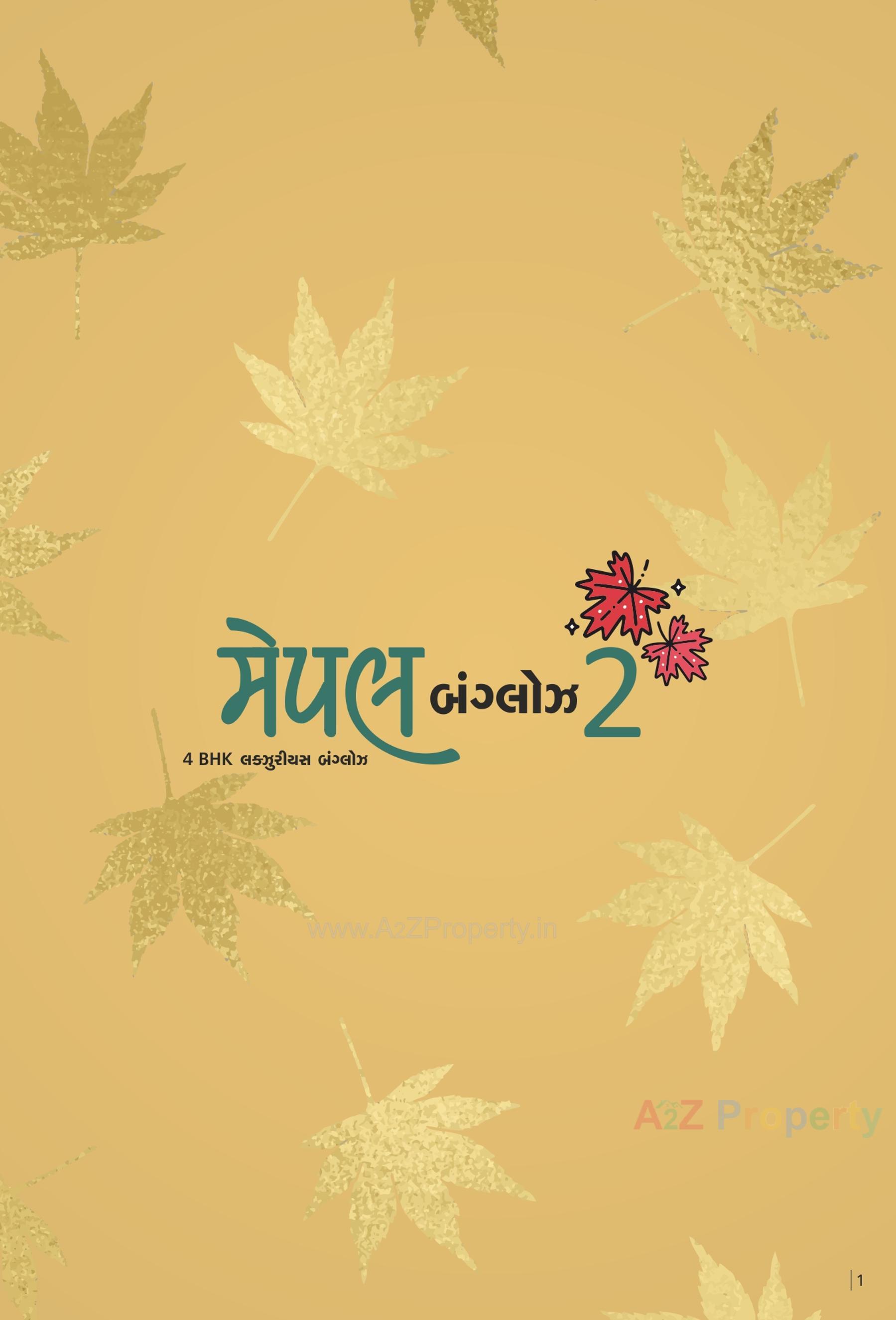  of real estate project Maple Bunglows located at Laxmipura, Ahmedabad, Gujarat