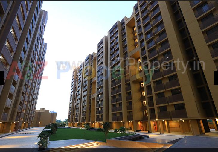 3D Elevation of real estate project Marigold located at Ghuma, Ahmedabad, Gujarat